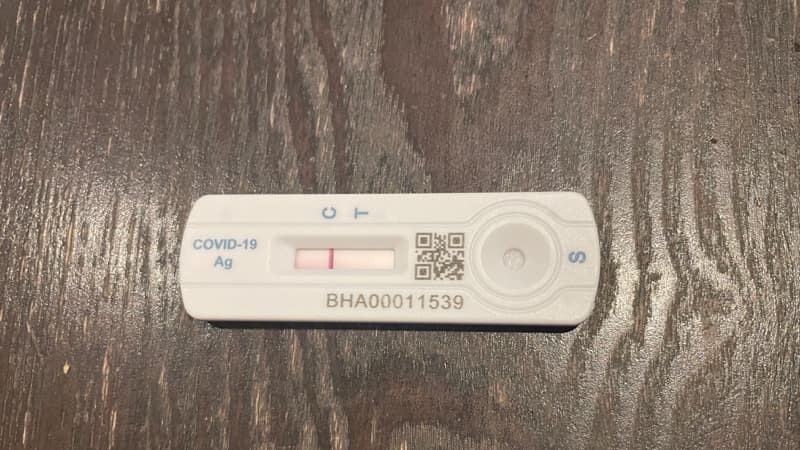 A COVID test