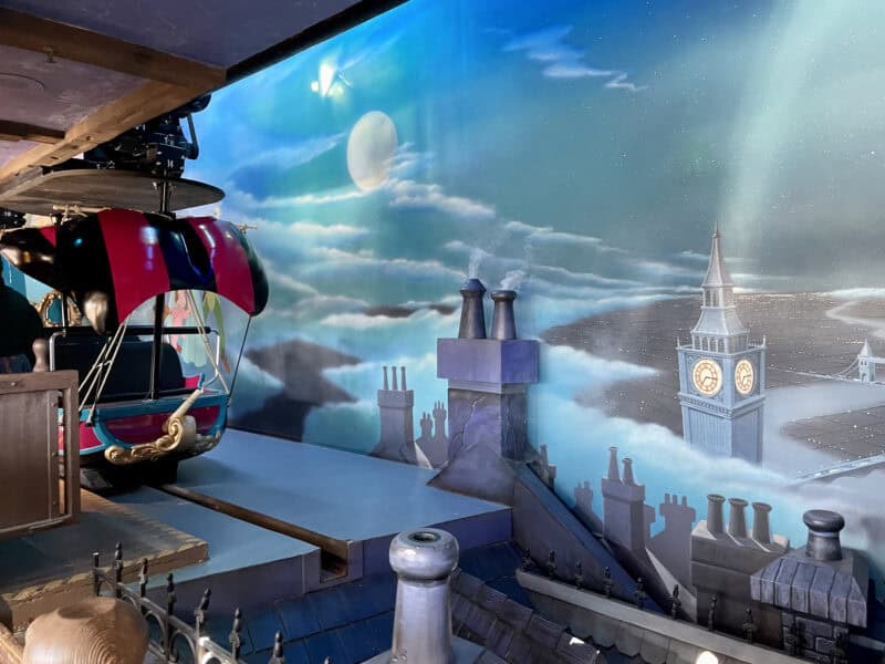 The Peter Pan attraction