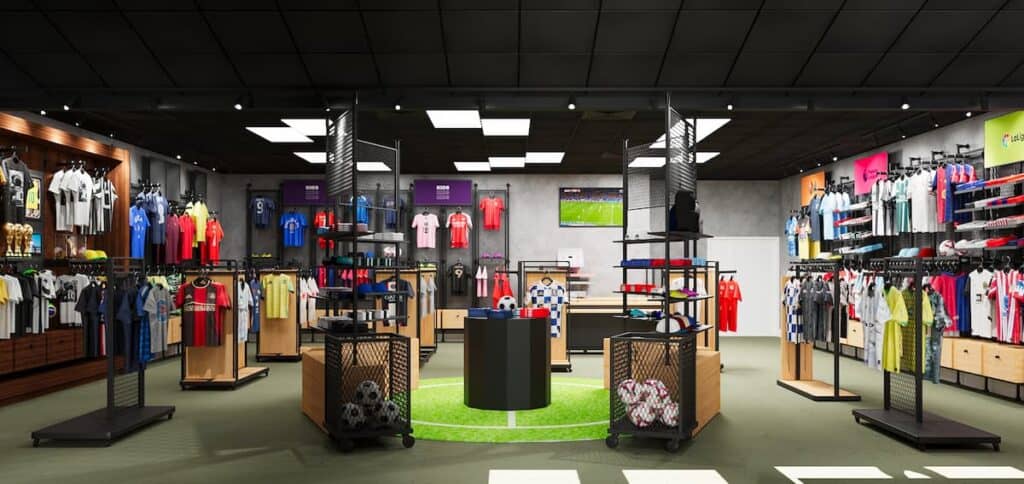 Pelé Soccer boutique coming to Disney Village near the Sports Bar Disneyland Paris.