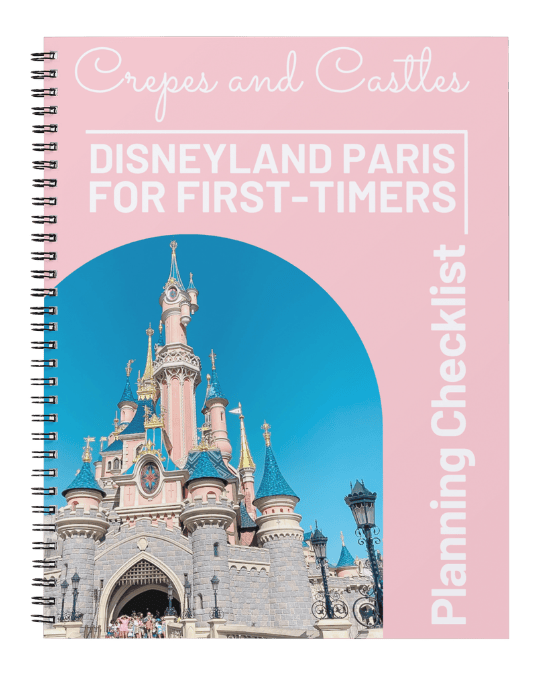 Disneyland Paris Planner Free Checklist Crepes and Castles