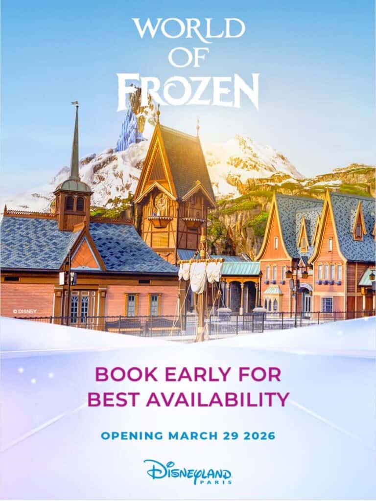 Cheapest tickets for World of Frozen Disneyland Paris on sale now