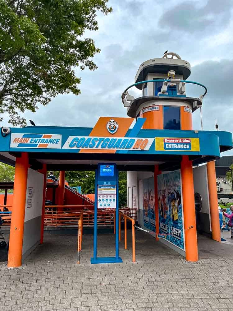 Accessible ride queue at LEGOLAND Windsor showing how Merlin parks manage queue access