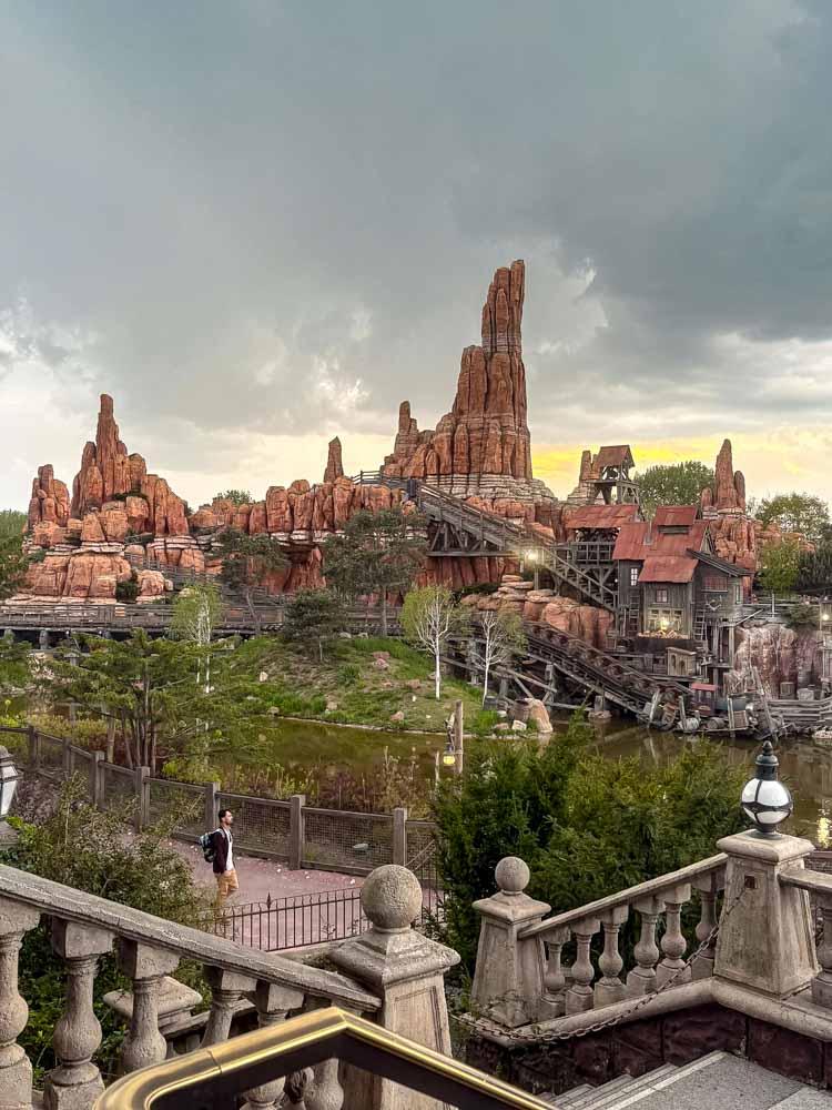Trip Report of a view of Thunder Mountain Railroad across the lake