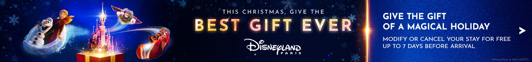 Disneyland Paris Christmas gift campaign – give the gift of a magical holiday